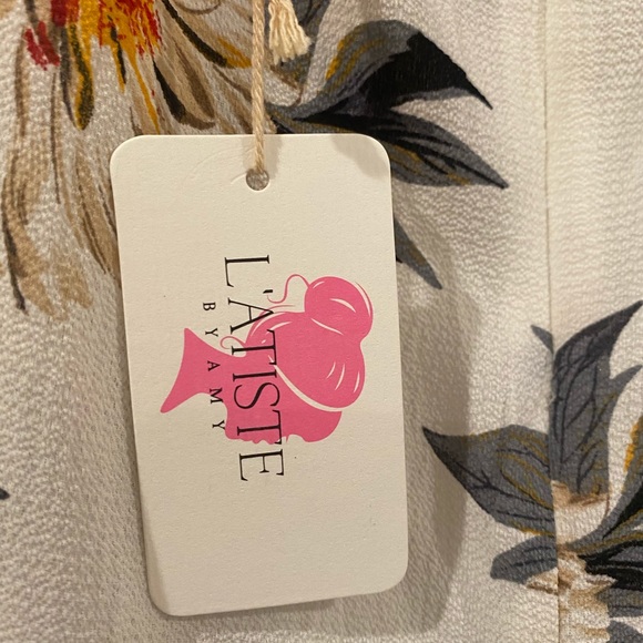 NWT L’ATISTE Floral Maxi - Picture 5 of 5